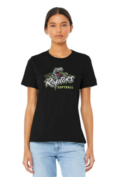 Raptors Softball RAPTOR Tee- Ladies and Unisex Sizes