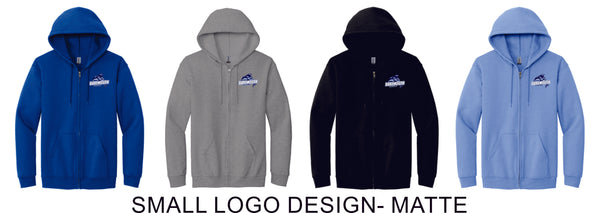 Dartmouth Zip Up Hoodie- 4 Colors