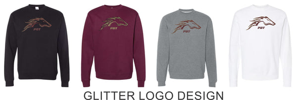 Pondo DANCE TEAM Crewneck Sweatshirt-Matte and Glitter Designs