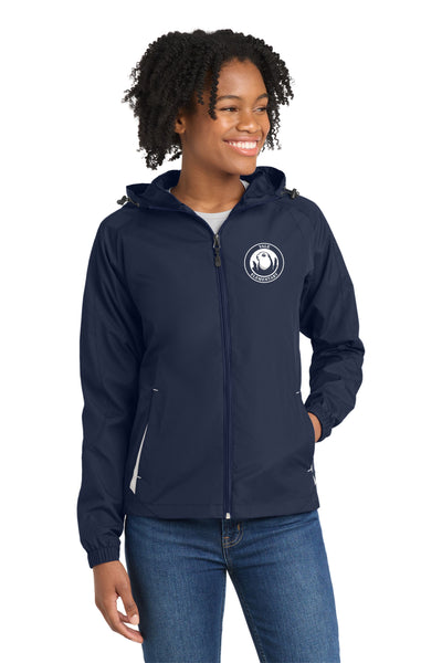 Yale Elementary Hooded Raglan Jacket- Ladies, Unisex