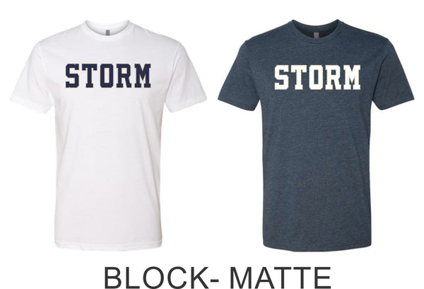 Storm Baseball Youth Tee- 3 designs