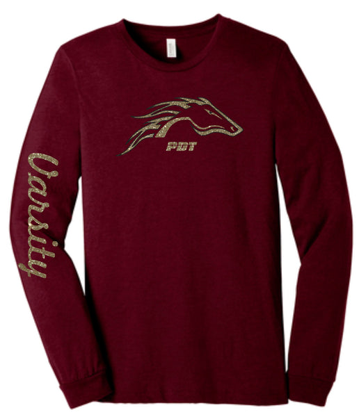 Pondo DANCE TEAM Bella Canvas Unisex Long Sleeve Tee- 2 Designs