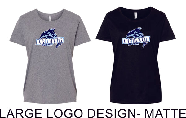 Dartmouth Curvy Ladies Tee- 4 designs