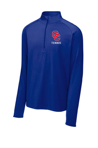 Creek Tennis 1/2 Zip Pullover- Ladies, Unisex
