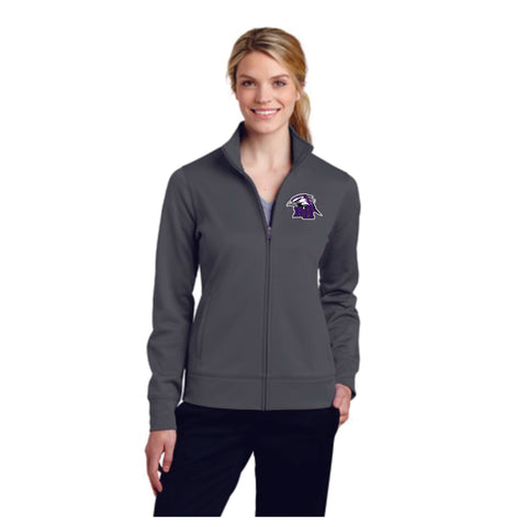 RHMS Unisex or Ladies Sport Wick Fleece Full Zip Jacket