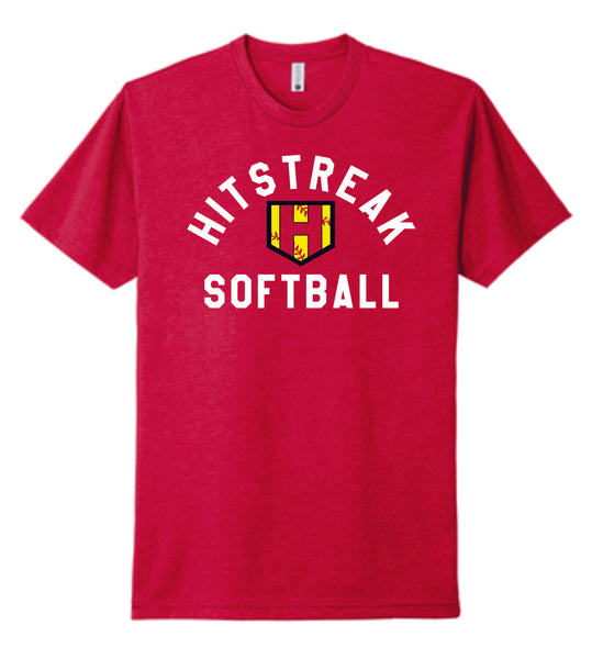 Hitstreak Unisex ATHLETIC Tee- matte and glitter