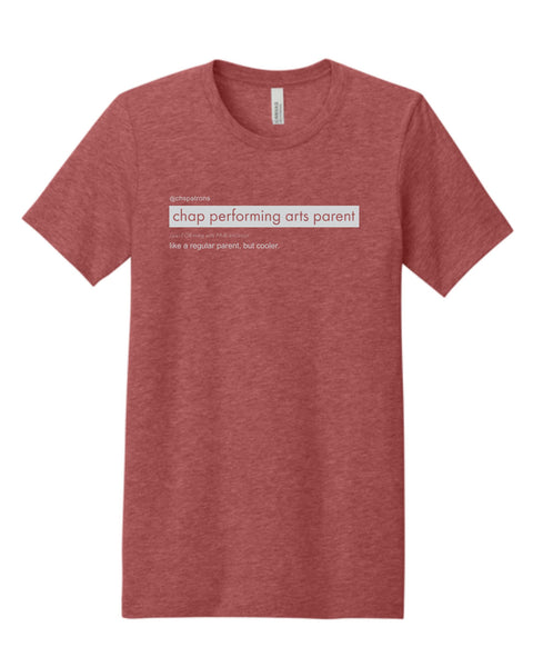CHS Patrons Bella Canvas PARENT Tee