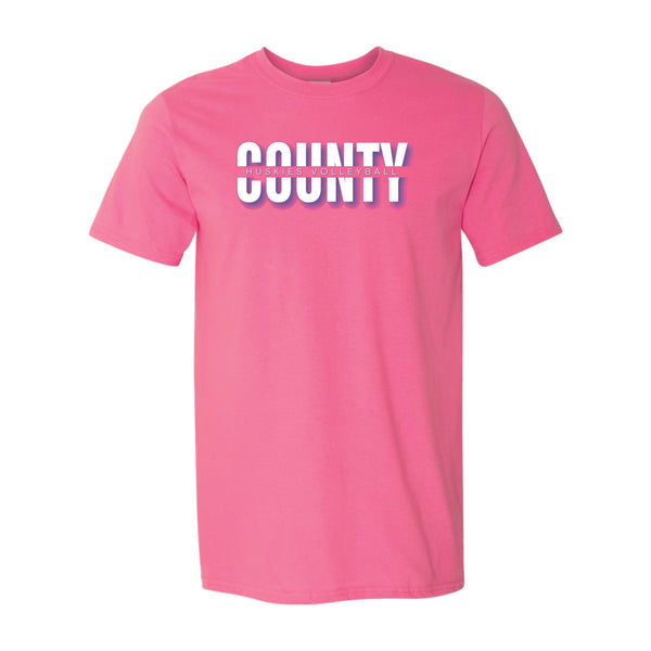 DCHS Volleyball PINK Softsyle Tee- Mens and Ladies Sizes