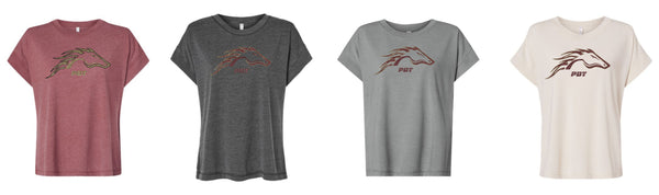 Pondo Dance Ladies Vintage Wash Tee- 2 designs