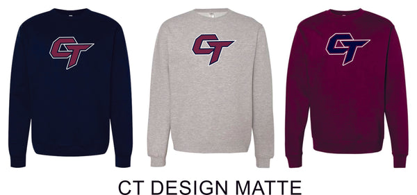 CT Cougars Crewneck Sweatshirt- 4 designs