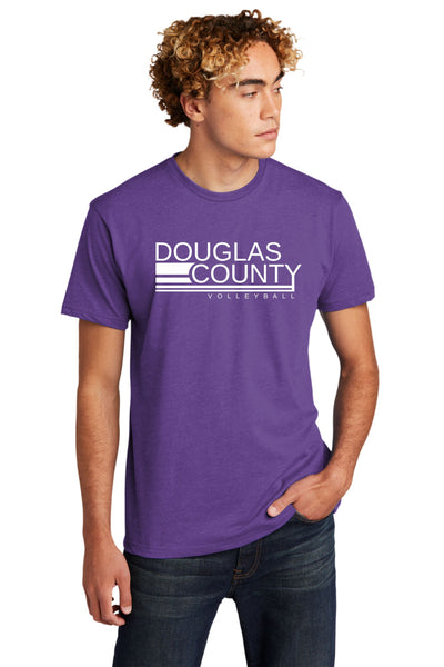 DCHS Volleyball LINES Tee- 4 Colors