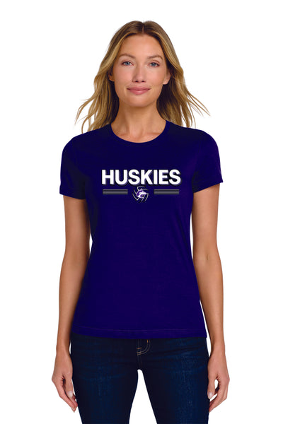 DCHS Volleyball STRIPES Softsyle Tee- 2 Colors