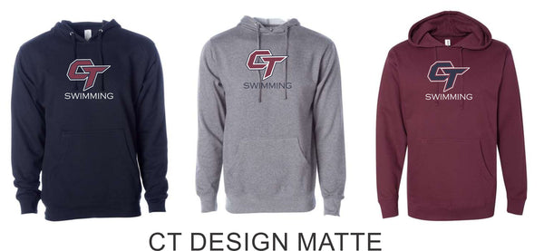 CT Swimming Hoodie- Adult and Youth