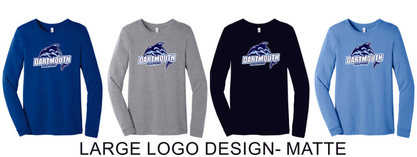 Dartmouth Bella Canvas Long Sleeve Tee- Youth and Adult Sizes