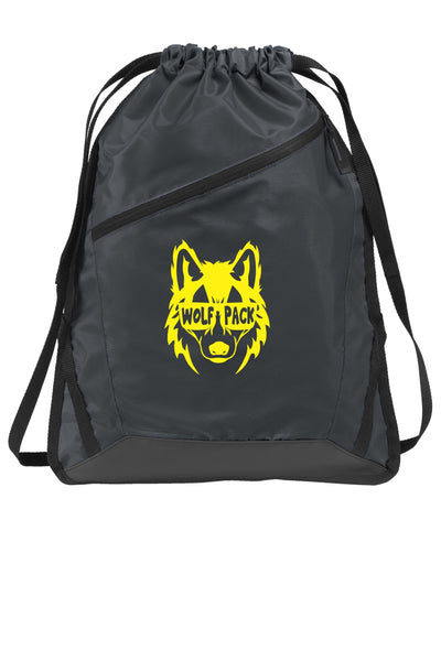 Timber Trail Wolf Pack Drawstring Bag