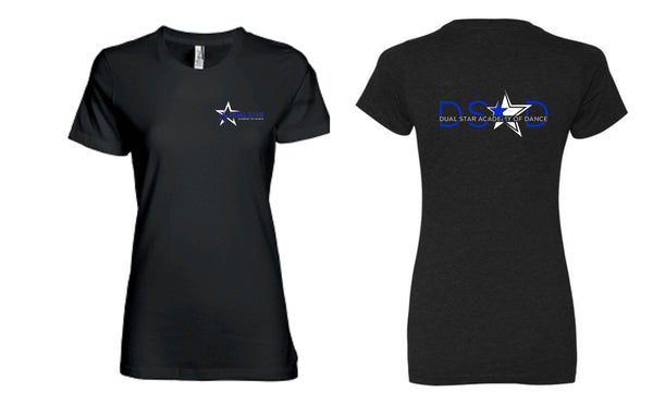 Dual Star Two Sided Tee- Ladies, Youth, and Unisex