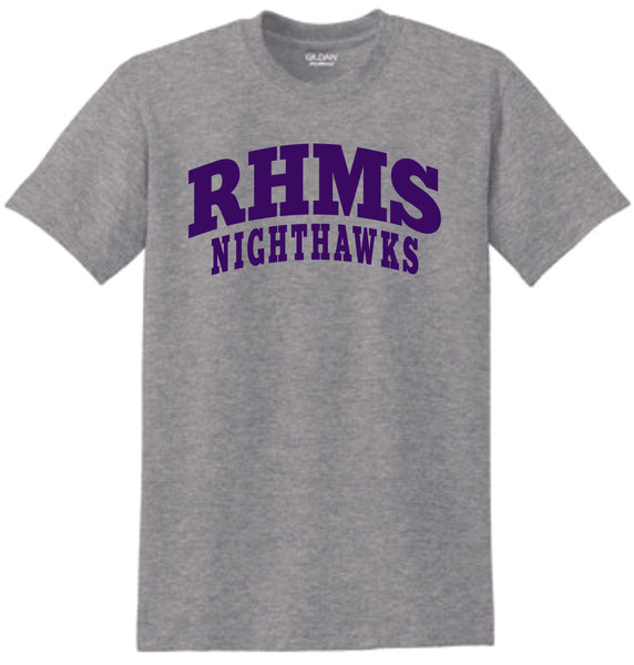 RHMS Basic Arc Tee- Matte or Glitter