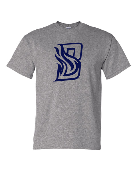 Blaze Baseball B Basic Tee- Matte or Glitter