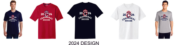 Chap Boys Soccer Unisex Wicking Tee - 5 colors- 2 designs