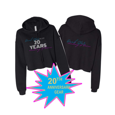 Dual Star 20th ANNIVERSARY NEON Hoodie- Ladies & Youth
