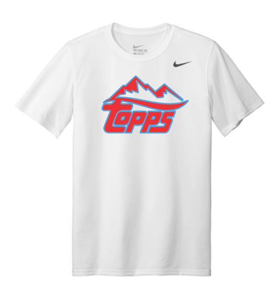 Rocky Mountain Topps White/Grey Nike Tee- Unisex, Youth, Ladies Sizes