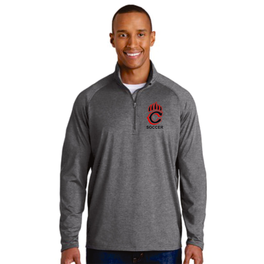 Chap Soccer Unisex Sport Wick 1/2 Zip Pullover