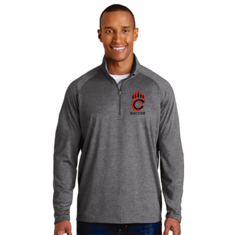 Chap Soccer Unisex Sport Wick 1/2 Zip Pullover