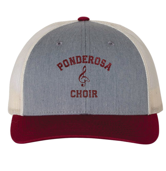 Pondo CHOIR Richardson Snapback Trucker Hat - Matte or Gitter