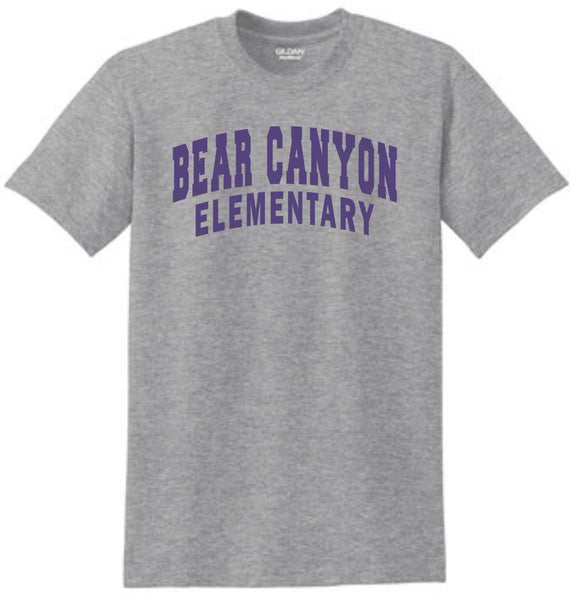 Bear Canyon Basic Tee ARC Design- Matte or Glitter