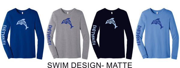 Dartmouth Bella Canvas Long Sleeve Tee- Youth and Adult Sizes