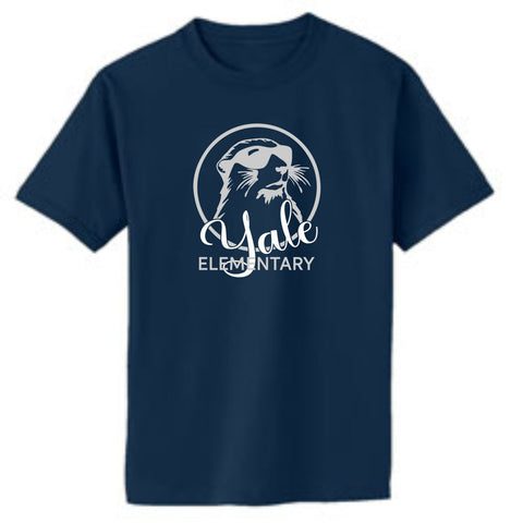 Yale Elementary Basic Tee COOL DOG Design- Matte or Glitter