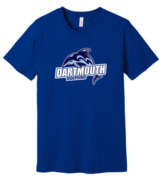 Dartmouth Bella Canvas Tee- LARGE LOGO Design