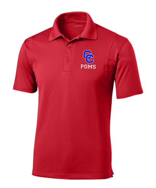 Creek Poms Performance Polo- Unisex and Ladies