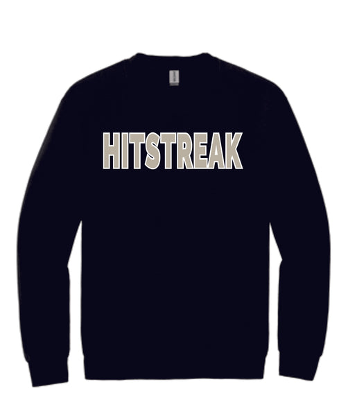 Hitstreak Gold Crewneck Sweatshirt- matte or glitter