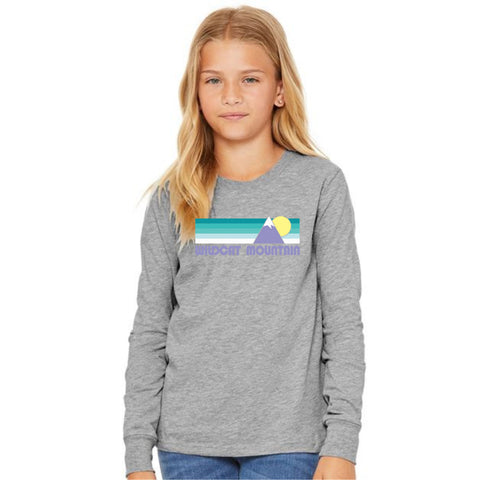 Wildcat Mountain Bella Canvas Long Sleeve Tee- Navy or Grey