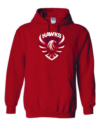 Colorado Hawks Soccer Hoodie- Matte or Glitter