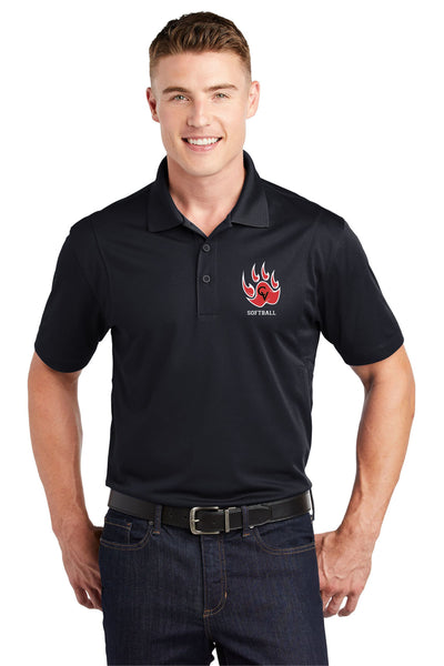 CV Softball Performance Polo- Embroidered Design