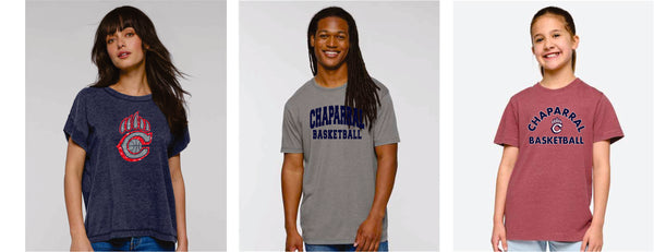 Chap Basetball Vintage Tee - Ladies, Men's, Youth