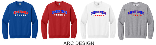 Creek Tennis Crewneck Sweatshirt - Adult and Youth