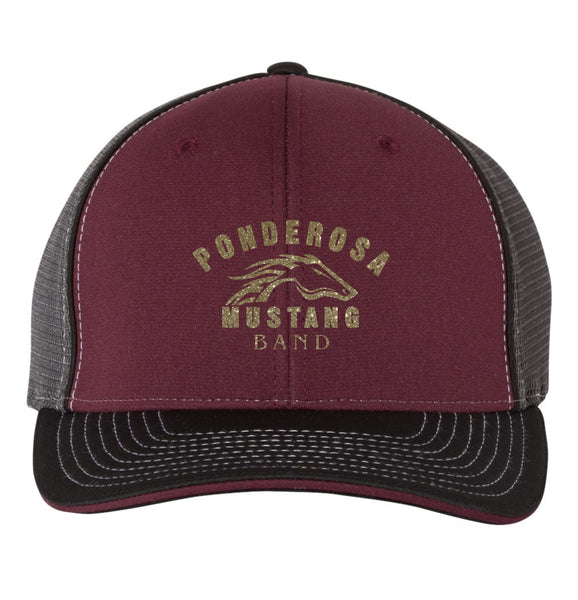 Pondo BAND Richardson Fitted Sportsmesh Hat - Matte or Gitter