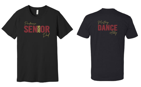 Pondo Dance Bella Canvas SENIOR YEAR Tee