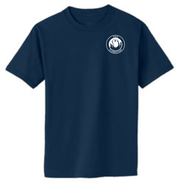Yale Elementary Basic Tee LOGO Design- Matte or Glitter