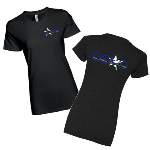 Dual Star Two Sided Tee- Ladies, Youth, and Unisex