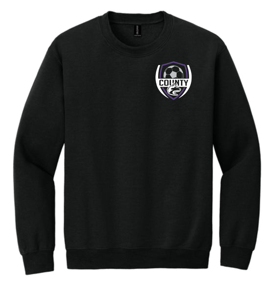 DCHS Soccer Crewneck Sweatshirt- 2 SIDE DESIGN