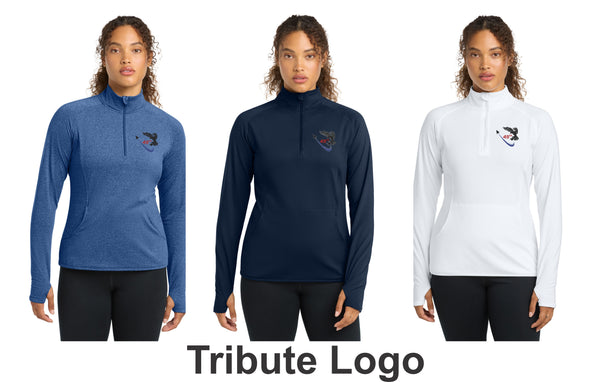 SFA Colorblock 1/4 Zip Pullover- Ladies and Unisex Sizes