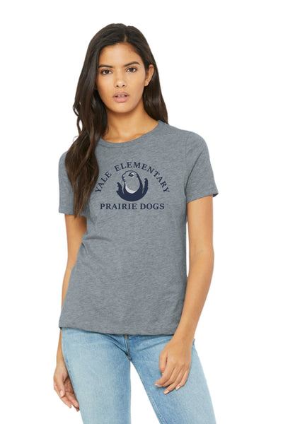 Yale Elementary Bella Canvas Ladies Tee- Matte or Glitter