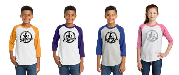 Iron Horse Raglan Tee- 4 Colors