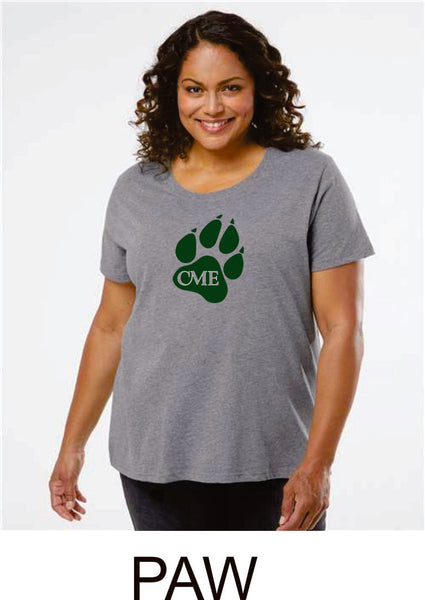 CME Curvy Ladies Tee- 6 designs- Matte or Glitter