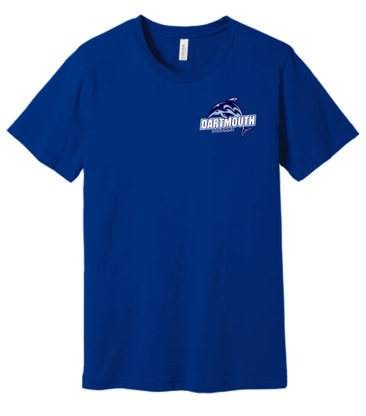 Dartmouth Bella Canvas Tee- SMALL LOGO Design