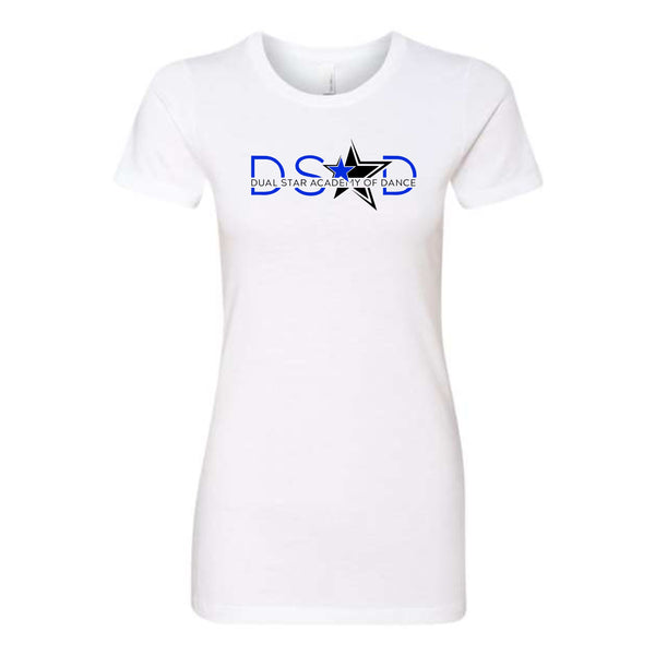Dual Star One Sided Tee- Ladies, Youth, and Unisex